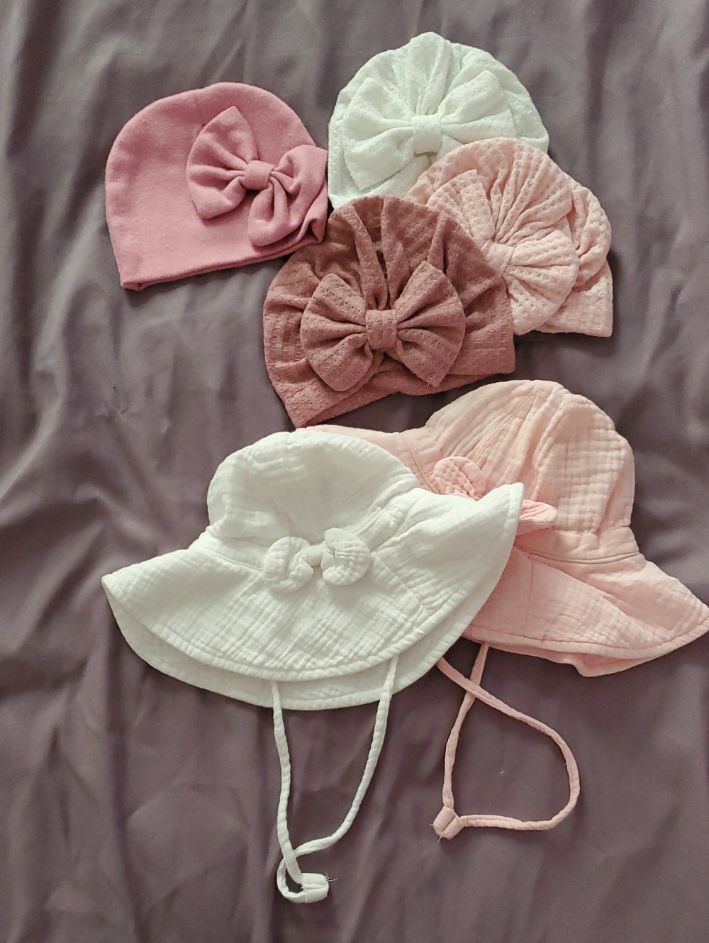 Winter & Summer Baby Hat Bundle